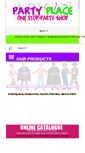 Mobile Screenshot of party-place.com